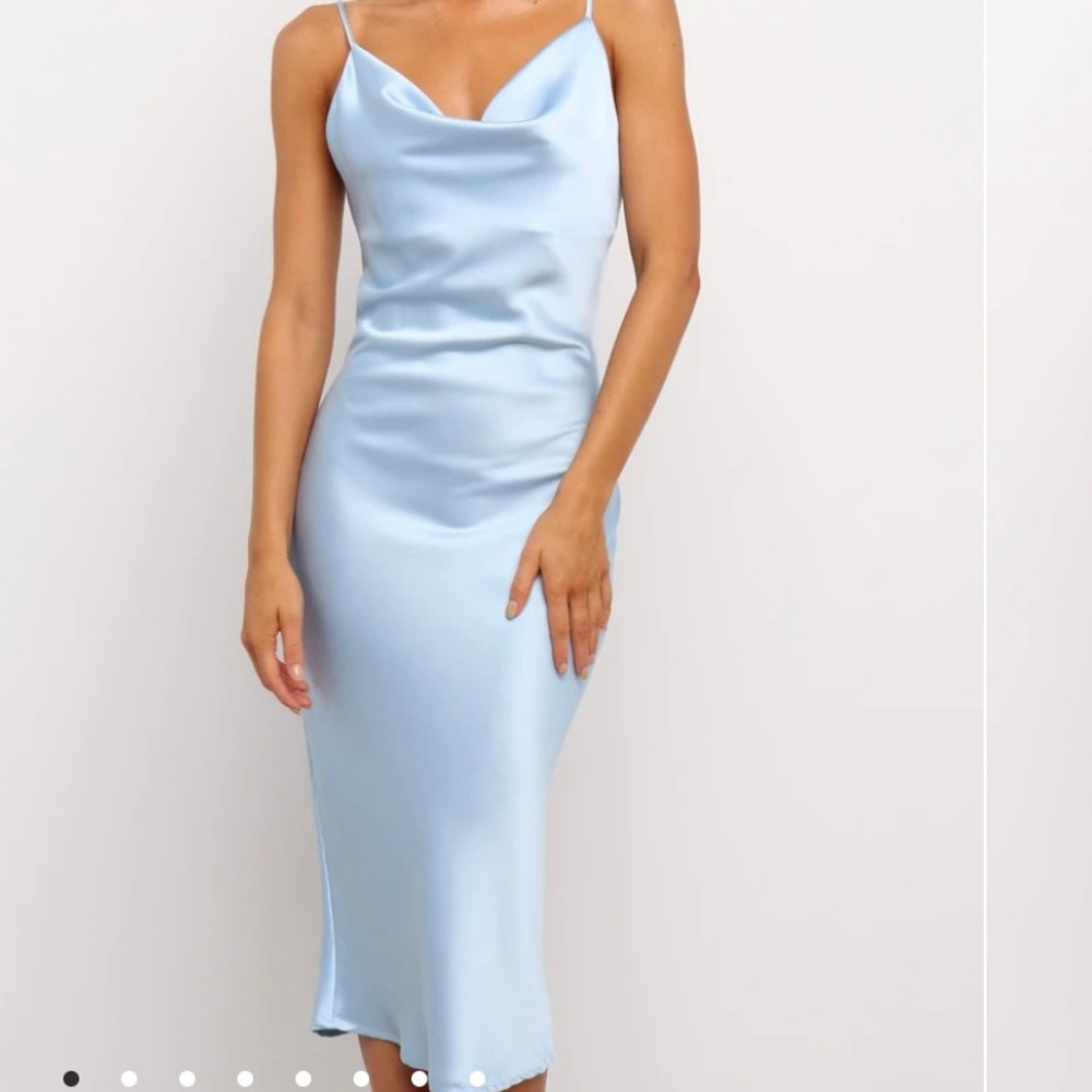 Light blue Persia Dress from Petal & Pup